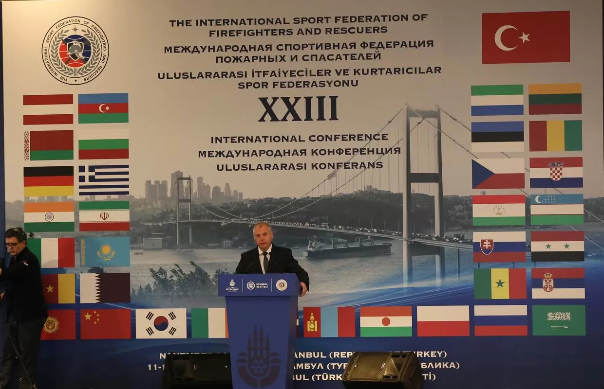 Istanbul hosts XXIII International Conference of the International Sports Federation of Firefighters and Rescuers