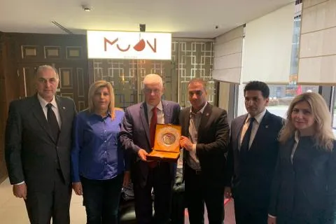 Negotiations were held with the President of the Olympic Committee of the Syrian Arab Republic, Fears Moualla